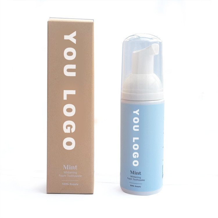 Зубная паста свободных белых органических детей 50ML фторида на 12 года - olds