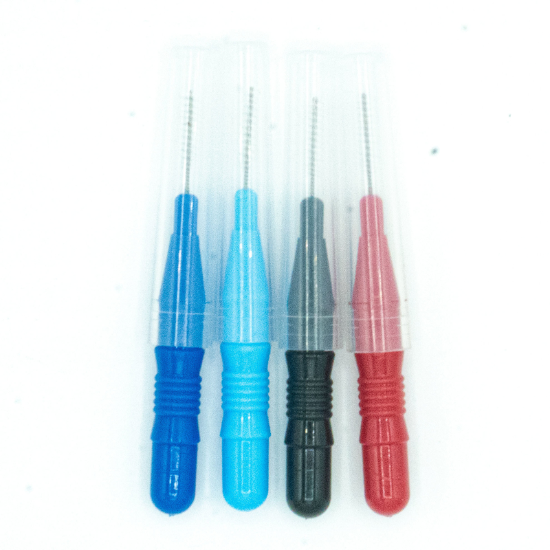 Красочной положенная в коробку зубочисткой забота Interdental щетки устная очищая для дома