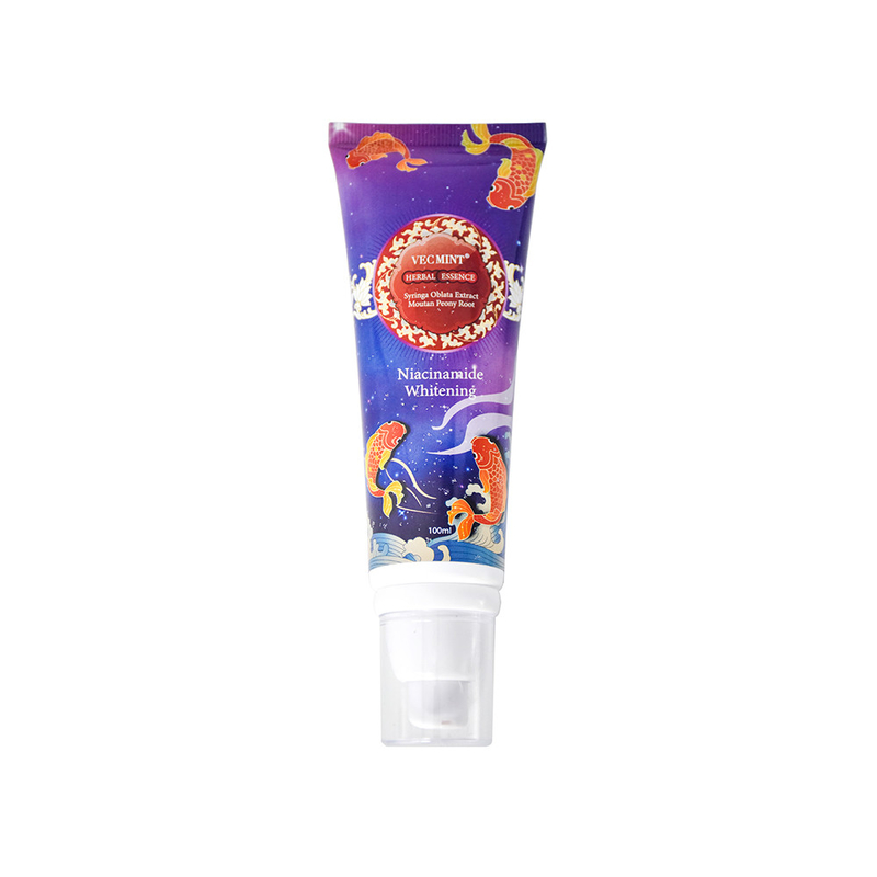 VECMINT HERBAL ESSENCE Ниацинамид для отбеливания зубной пасты 100 г для здоровых зубов
