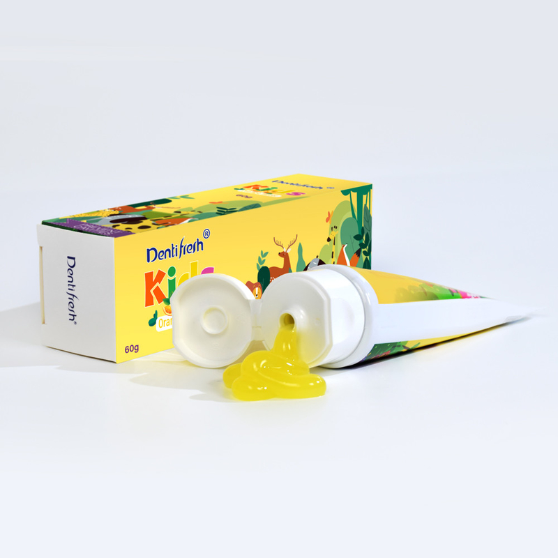 DENTIFRESH 60g Оранжевый вкус зубная паста в оранжевом вкусе зубная паста для детей