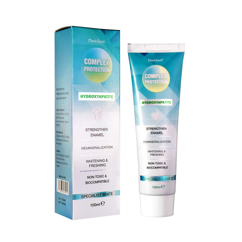 DENTIFRESH 100 г гидроксиапатитной зубной пасты с вкусом мяты Зубная паста для взрослых