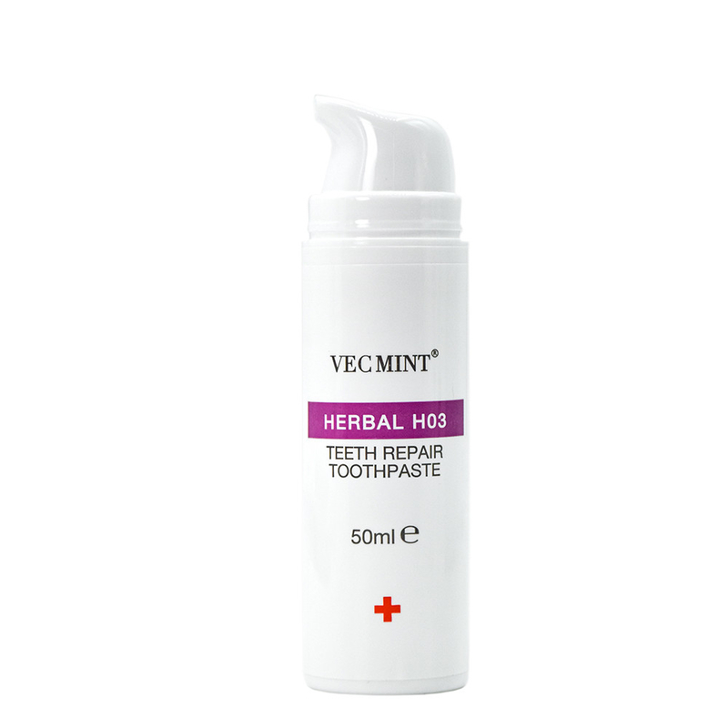 VECMINT Herbal H02 Анти - чувствительная зубная паста - 50 мл, успокаивающая формула для чувствительных зубов