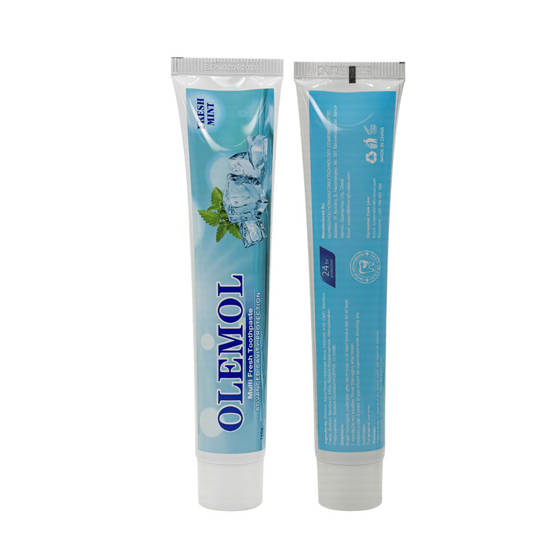 OLEMOL Multi Fresh Toothpaste 100g - свежая мятовая паста с повышенной защитой полости для ежедневной гигиены полости рта и ухода за зубами