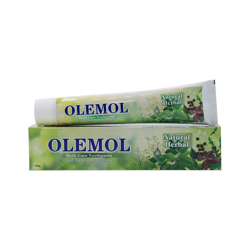 Зубная паста OLEMOL Multi White 90 г - Формула максимального отбеливания и удаления пятен для эффективного осветления зубов и ежедневного ухода за полостью рта