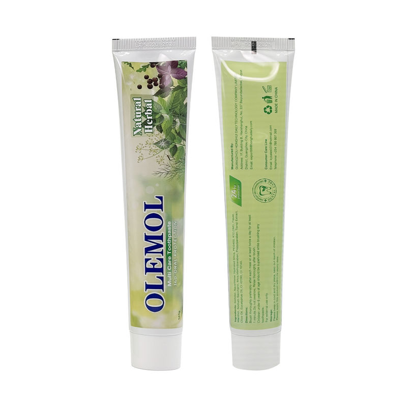 Зубная паста OLEMOL Multi White 90 г - Формула максимального отбеливания и удаления пятен для эффективного осветления зубов и ежедневного ухода за полостью рта