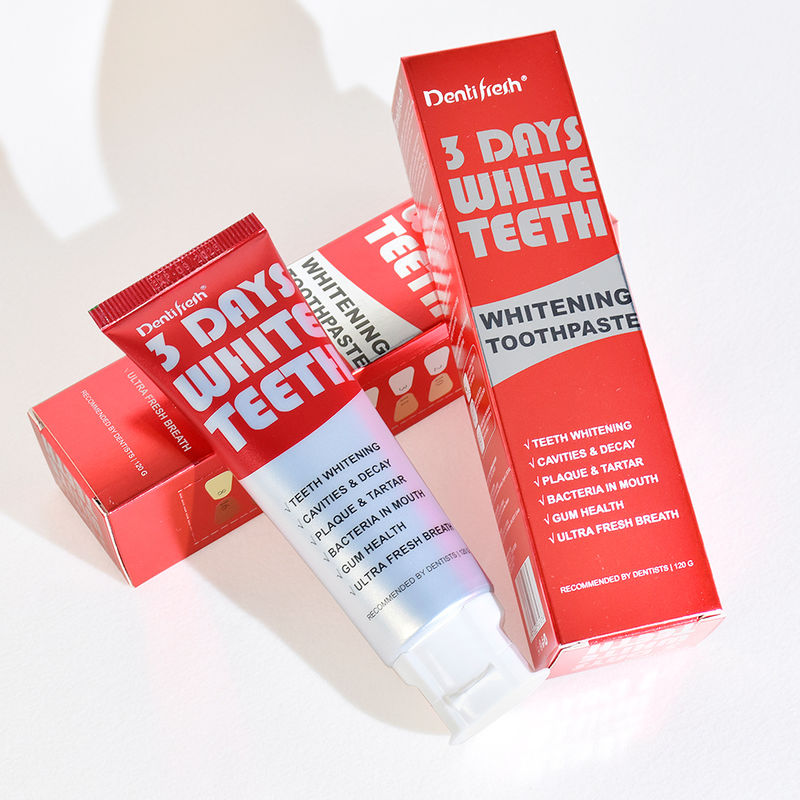 3 дня передовая зубная паста для отбеливания зубов с фитатом натрия для более яркой улыбки