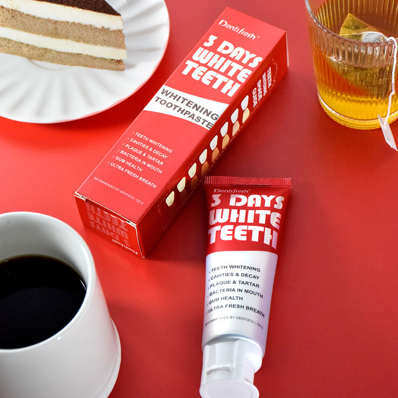 3 дня передовая зубная паста для отбеливания зубов с фитатом натрия для более яркой улыбки