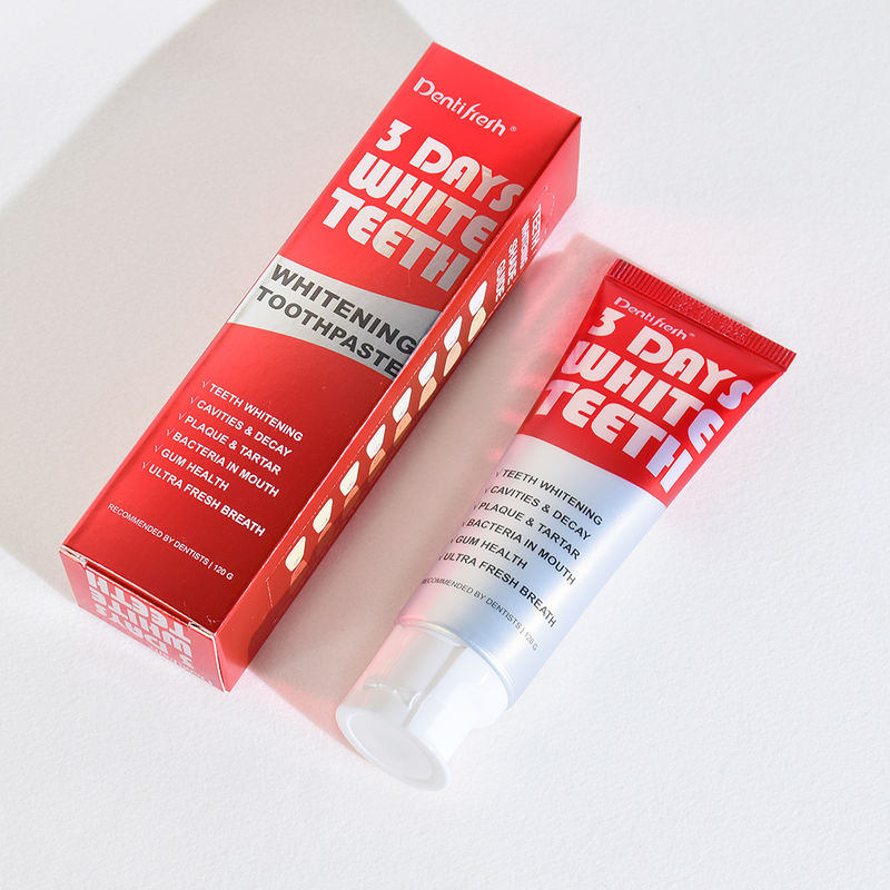 3 дня передовая зубная паста для отбеливания зубов с фитатом натрия для более яркой улыбки