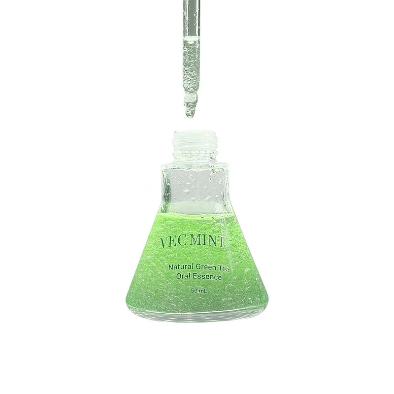 VECMINT Естественный зеленый чай Растительная пероральная эссенция - Концентрированная сыворотка для ухода за полостью рта для ежедневной гигиены полости рта