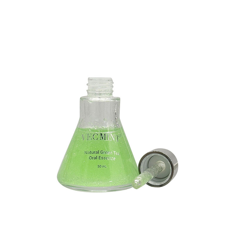 VECMINT Естественный зеленый чай Растительная пероральная эссенция - Концентрированная сыворотка для ухода за полостью рта для ежедневной гигиены полости рта